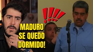 INSOLITO Maduro se QUEDO DORMIDO en medio de su discurso [upl. by Portie]