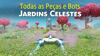 ASTRO BOT  Jardins Celestes  Nebulosa do Gorila  Localização de Todas as Peças e Bots [upl. by Aerdna392]