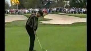 Greg Norman 1996 Doral Ryder Open winner [upl. by Arukas284]