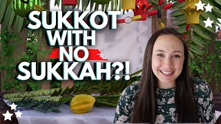 HOW TO CELEBRATE THE JEWISH HOLIDAY OF SUKKOTwithout a SUKKAH JEWISH MOM [upl. by Worl]