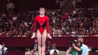 Svetlana Boginskaya  Floor Exercise  1996 McDonalds American Cup [upl. by Harvie]