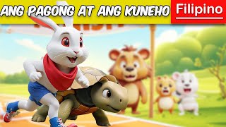 ANG PAGONG AT ANG KUNEHO  Mga Kwentong Pambata in Filipino QDadPinoy [upl. by Eseilanna]