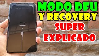 Como Poner un iPhone en Modo RECOVERY y DFU Super Explicado 8 Plus X XR 11 12 13 14 Pro MAX [upl. by Harold629]