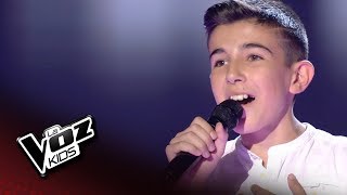 Antonio quotDígalequot – Audiciones a Ciegas  La Voz Kids 2018 [upl. by Eniamerej]