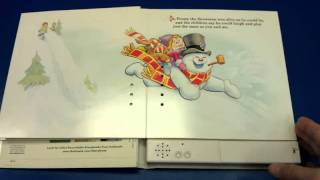 Frosty the Snowman Hallmark Recordable Story Book [upl. by Navillus]