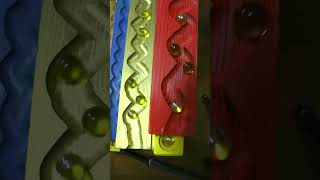 marble ASMR handmade wooden winding slope wooden plate831marblerun marblerace [upl. by Oulman]