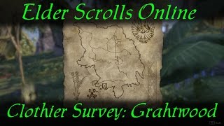 Clothier Survey Grahtwood Elder Scrolls Online ESO [upl. by Anaderol]