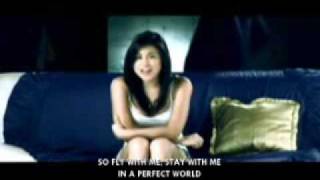 Toni Gonzaga  Perfect World MV Added with Lyrics [upl. by Aeniah]