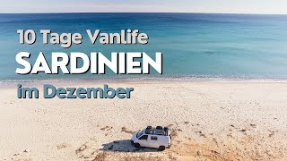 Vanlife in SARDINIEN in der Nebensaison  Traumhafte Stellplätze und mehr [upl. by Engelbert]