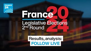 French 2024 legislative elections 2nd round  Results analysis Follow LIVE • FRANCE 24 English [upl. by Sidon816]