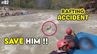 🔴 Rishikesh Rafting Accident Caught on Camera [upl. by Shaya]