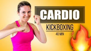 Rutina Para Destruir La Grasa Cardio Kickboxing [upl. by Oine298]