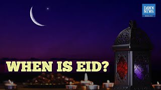 When Are Muslim Countries Celebrating Eidul Fitr In 2024  Dawn News English [upl. by Haduj]