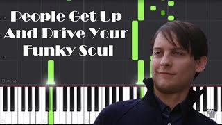 People Get Up And Drive Your Funky Soul  Spiderman 3  Piano Tutorial by Easy Piano [upl. by Ihskaneem]