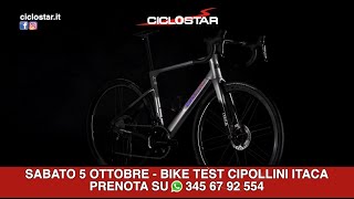 Ciclostar  Cipollini Itaca Bike Test [upl. by Pfeifer997]