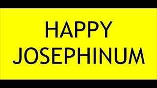 HAPPY JOSEPHINUM [upl. by Teresita]