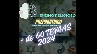 60 questões de Ensino Religiosos 2024 [upl. by Nagiem]