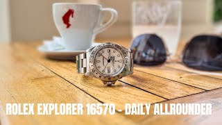 Rolex Explorer 16570  Heritage meets functionality [upl. by Slyke]