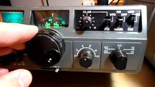 TRANSCEIVER HF DE RADIOAFICIONADO YAESU FT7 UNA RELIQUIA IMPECABLE [upl. by Farrell970]