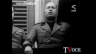 Discorso del Duce Benito Mussolini a Napoli 25 ottobre 1931 [upl. by Brasca]