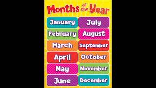 Months of the year [upl. by Mazur]