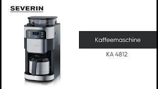 SEVERIN Kaffeemaschine KA 4812 [upl. by Ienttirb]