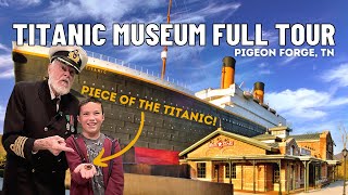 Titanic Museum in Pigeon Forge Tennessee Full Tour [upl. by Adnalram]