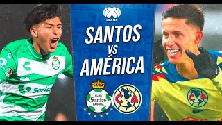 🔥🔥🔥Santos Laguna 🟢⚪️🟢 Vs América🟡🔵🟡  Liga MX 🇲🇽⚽️ Clausura  Jornada 14🔥🔥🔥 [upl. by Otreblaug]