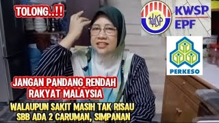 KAGUM DGN KERAJAAN MALAYSIA RATA2 RAKYATNYA ADA 2 CARUMAN SIMPANAN UTK HARI TUA [upl. by Boccaj]