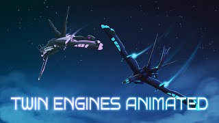 Twin Engines Night Flight  Creatures of Sonaria [upl. by Luana]