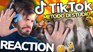 Reagisco ai METODI di STUDIO di TIKTOK [upl. by Yrocaj]