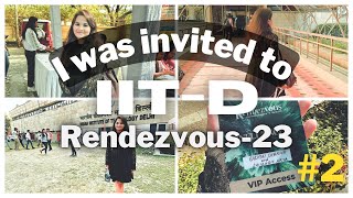 I was invited to IIT Delhi  Rendezvous23 Dr Rashmi [upl. by Benia]