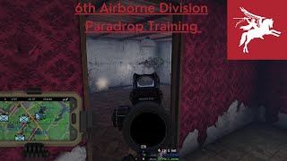 6th AB Division  Paradrop Training 250224 [upl. by Oleta952]