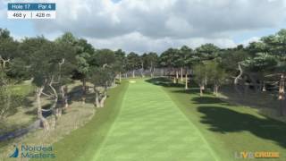 Nordea Masters 2017 Barsebäck GCC hål 17 [upl. by Sueahccaz]