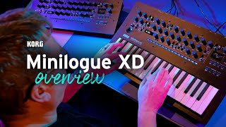 Explore the Korg Minilogue XD  overview [upl. by Llekcir853]