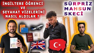 İngiltere Öğrenci ve Seyahat Vizeleri  Sürpriz Bir Skeç [upl. by Cort]