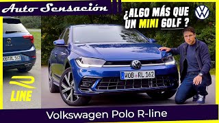 Prueba Volkswagen Polo Rline 2021 10 Tsi 110cv DSG  ¿Algo más que un miniGolf [upl. by Stoller]