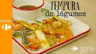 Une délicieuse tempura de légumes avec chou fleur et courgettes [upl. by Helbon95]