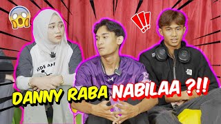 DANNY RABA NABILAA   AMIR PERTAHANKAN NABILA [upl. by Aiveneg]