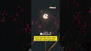 Surah 96 verser koranenpåsvenska islamse smsbilal koranenverserna [upl. by Angie]