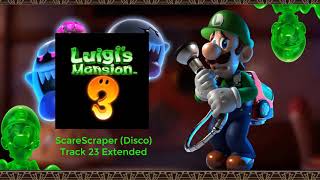 Luigis Mansion 3 Music  ScareScraper Disco Track 23 Extended [upl. by Yeltrab173]