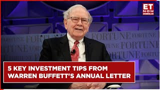 Warren Buffett Investment Tips Key Takeaways From Buffetts Annual Letter To Shareholders [upl. by Eentihw]