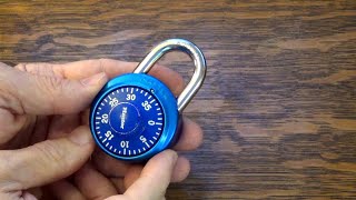 How to Open a Combination Dial Lock [upl. by Xenia792]