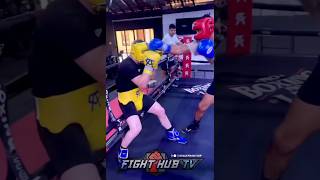 LEAKED CANELO SPARRING ON HOW TO NULLIFY DAVID BENAVIDEZ IN SPARRING [upl. by Inahpets754]