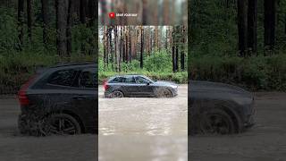 Volvo XC60 PHEV off road test drive  watch the full video on our channel [upl. by Atinihc]