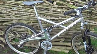 1990s retro MARIN MTB cycling bling og the 90s nice aluminuim welds [upl. by Analle]