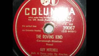 The Roving Kind by Guy Mitchell on 1950 Columbia 78 [upl. by Yajet]