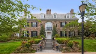 Magnificent Stone Georgian Colonial in Baltimore Maryland [upl. by Ander302]