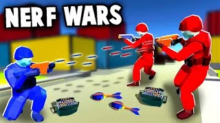 NERF WAR Epic Battles Using NERF Blaster Arsenal Ravenfield Nerf Mod Gameplay [upl. by Nyladnohr]