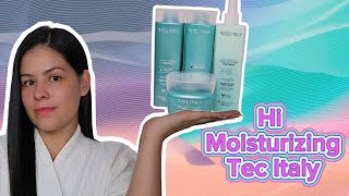 Cuidado del cabello productos Tec Italy Hi Moisturizing [upl. by Dnomso]